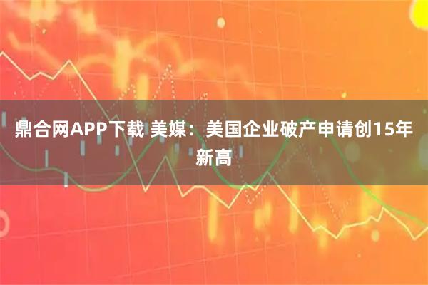 鼎合网APP下载 美媒：美国企业破产申请创15年新高